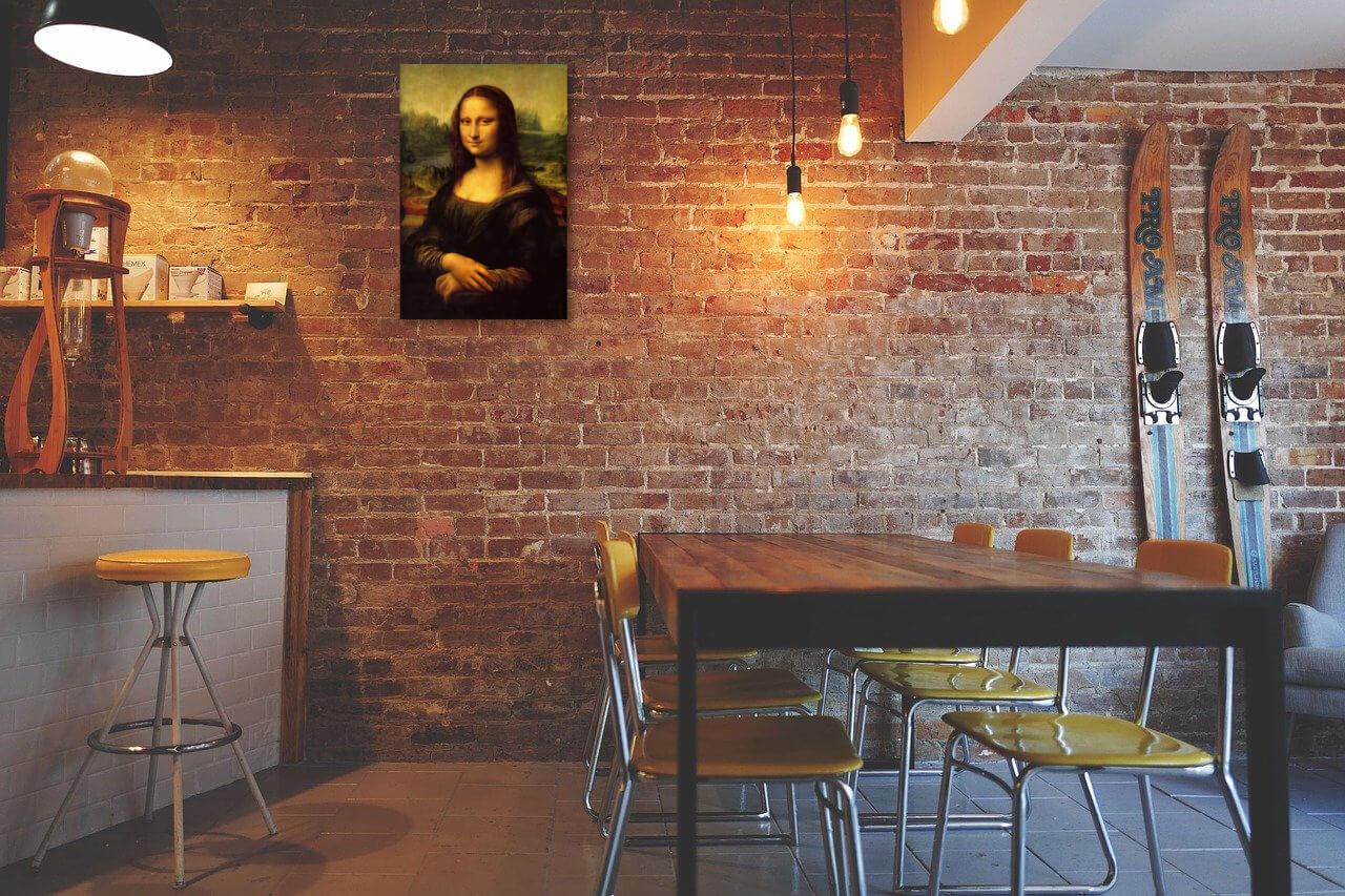 Fotografia na płótnie - Mona Lisa