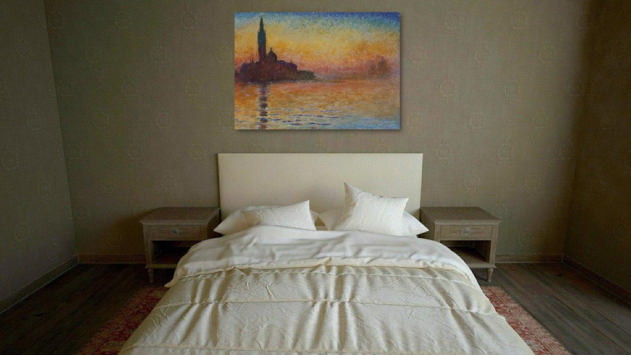 Obraz fotograficzny na płótnie - San Giorgio Maggiore o zmierzchu