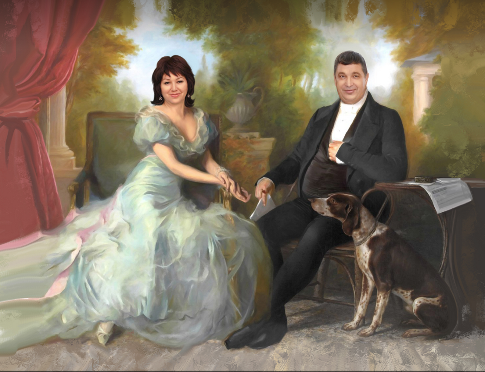 Królewski portret ze zdjęcia – ekskluzywny prezent i stylowa dekoracja