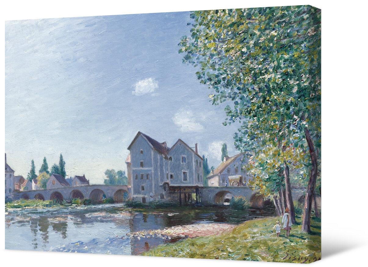 Alfred Sisley - Most na morzu. Poranek.