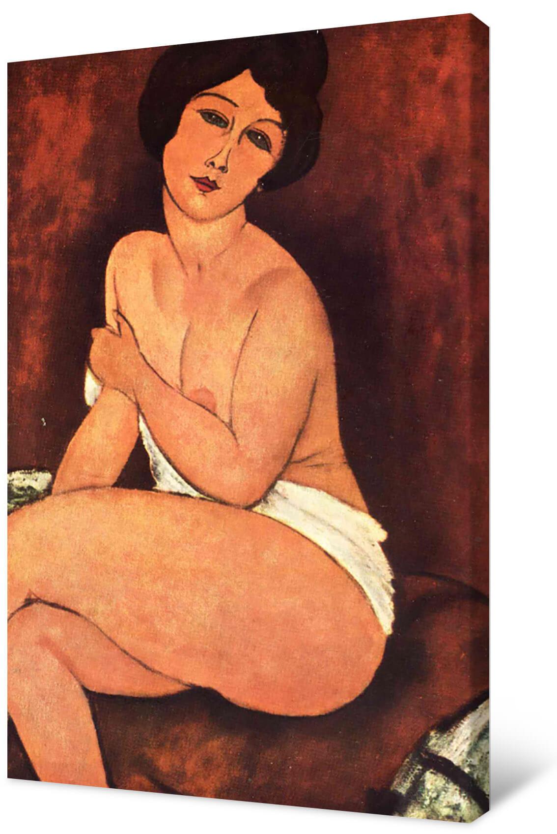 Amedeo Modigliani - Akt siedzący