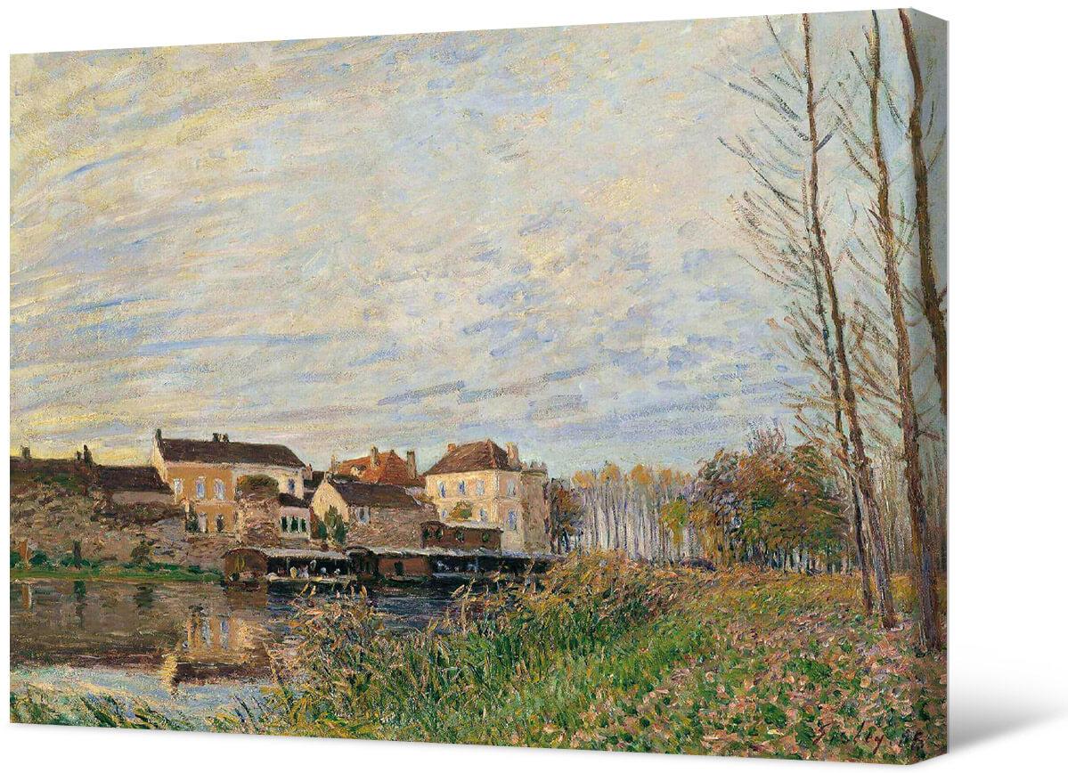 Alfred Sisley - Wieczór na morzu, koniec października
