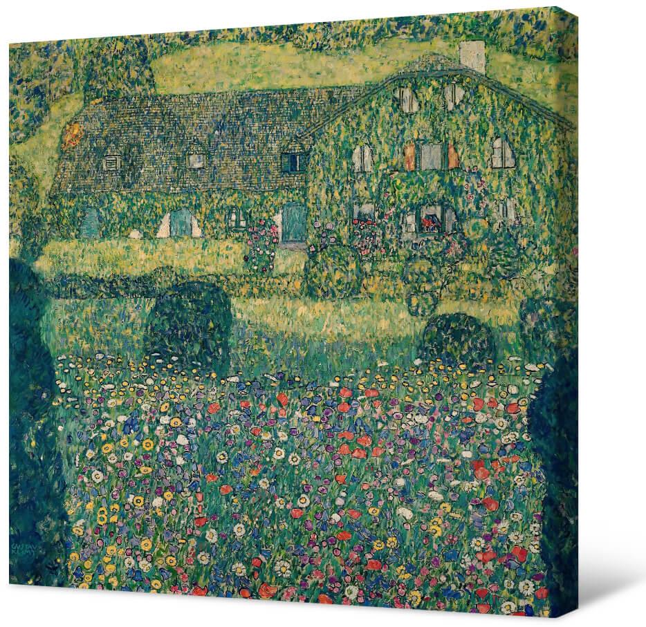 Gustav Klimt - Wiejski dom w Atters