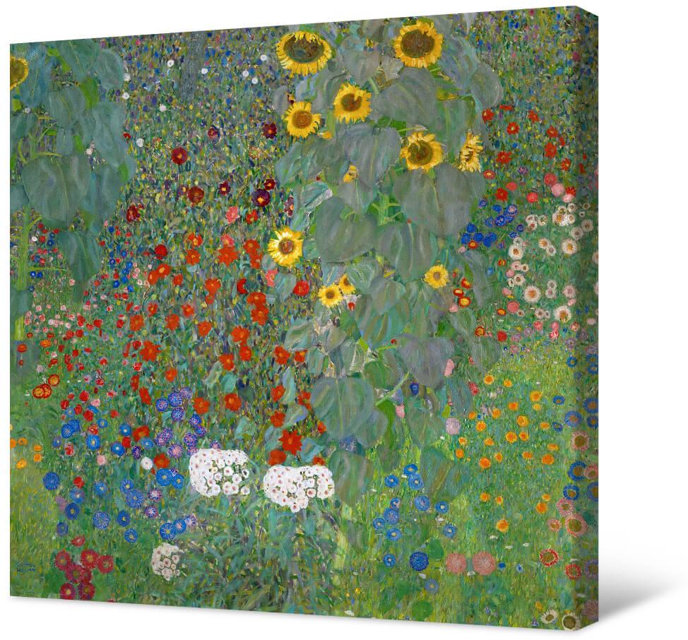 Gustav Klimt - Przedni ogród ze słonecznikami