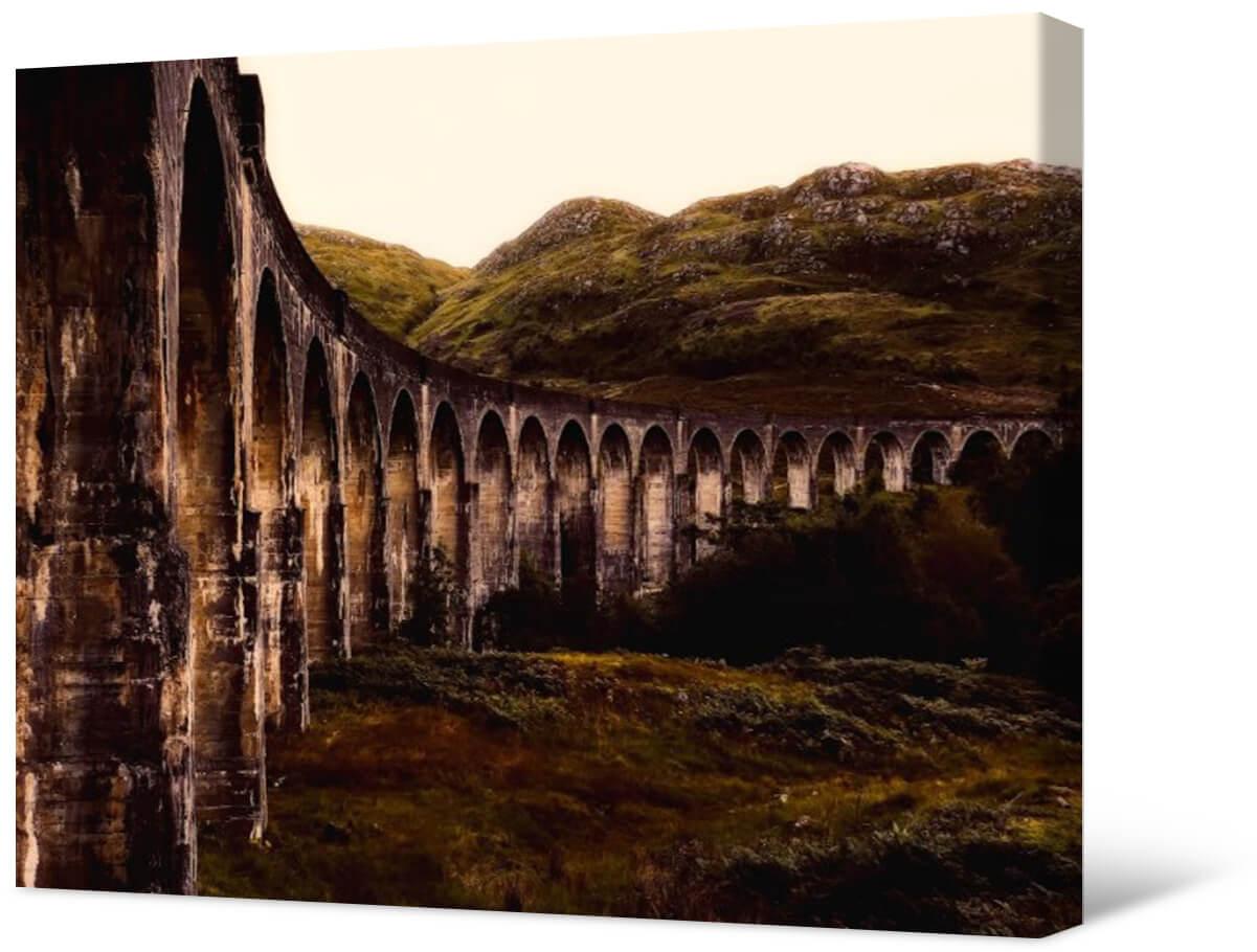 Obraz fotograficzny na płótnie - Wiadukt Glenfinnan