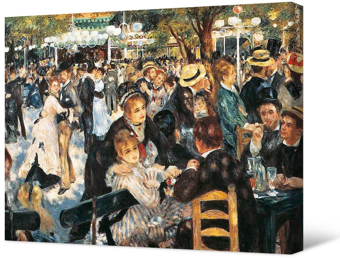 Pierre Auguste Renoir - Bal w Moulin de la Galette
