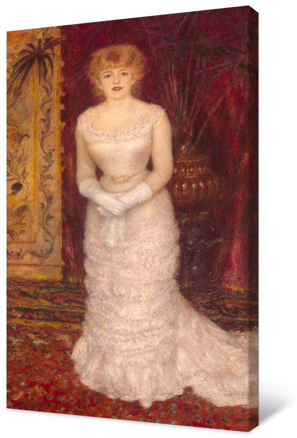 Pierre Auguste Renoir - Portret aktorki Jeanne Samary