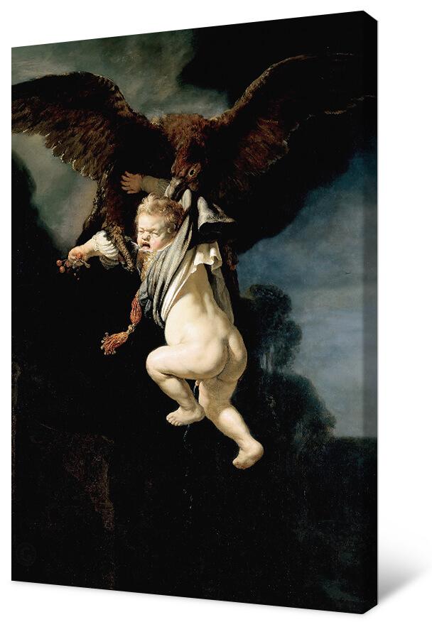 Rembrandt - Porwanie Ganimedesa