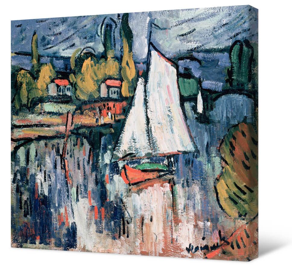 Maurice de Vlaminck - Widok na Sekwanę