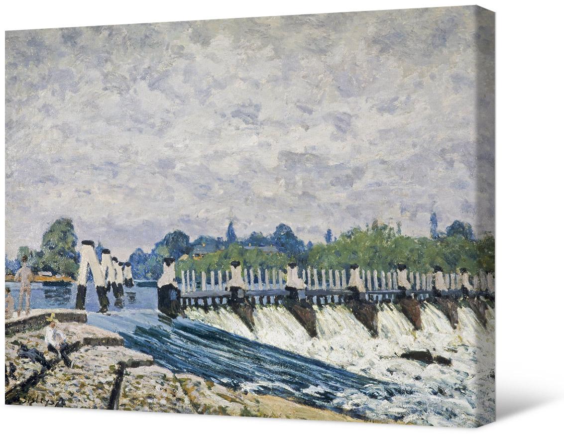 Alfred Sisley - Jaz w Molsey, Hampton Court.