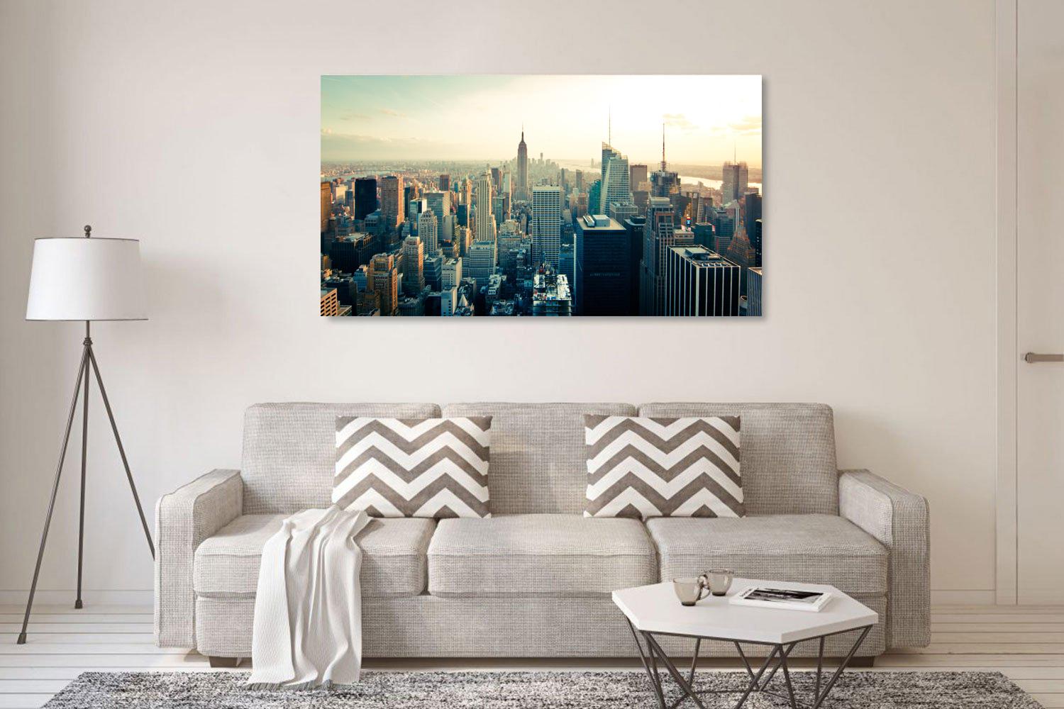 Fotografia na płótnie - Manhattan z lotu ptaka