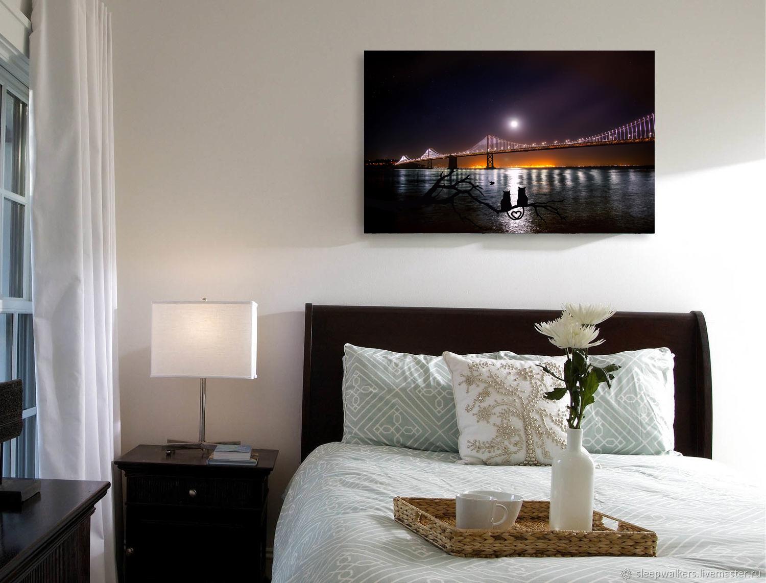 Fotografia na płótnie - San Francisco nocą