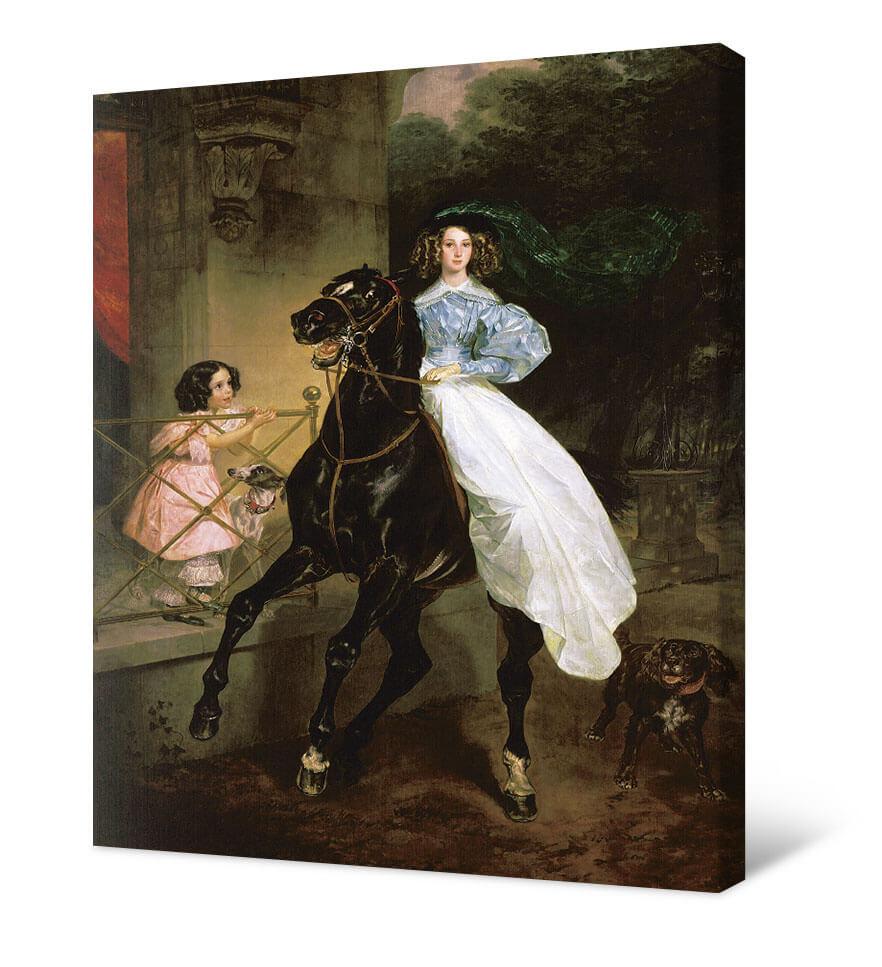 Karl Bryullov - Jeźdźca